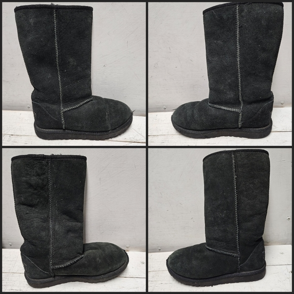 UGG Classic II Tall Boot kids (6-10yrs) size 4 black - Picture 9 of 15